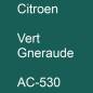 Preview: Citroen, Vert Gneraude, AC-530.